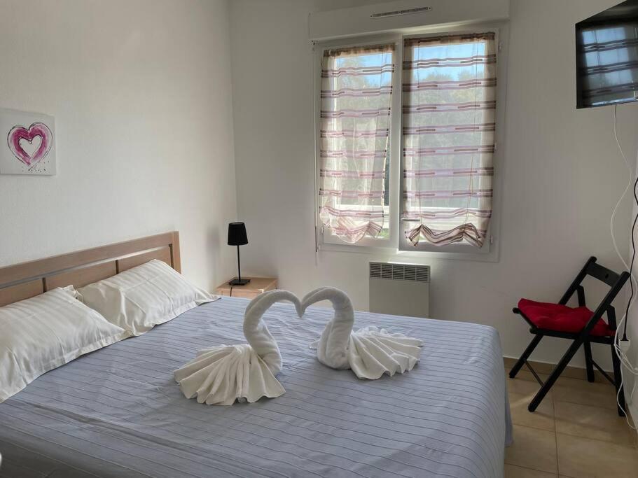 Appartement Tout Confort 2-4 Pers 500 M De La Plage Avec Piscine Et Wifi Santa-Maria-Poggio  Εξωτερικό φωτογραφία